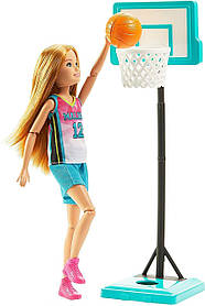 Лялька Барбі Стейсі Баскетболістка Спортивні сестри Barbie Dreamhouse Adventures GHK35