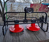 Косарка для мотоблоку під ВОМ КР-02 роторна, фото 3