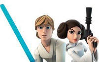 Disney Infinity 3.0 Star Wars Rise Against the Empire SKYWALKER LEIA, фото 4