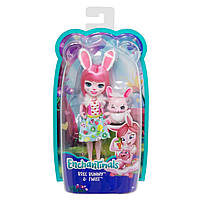 Лялька Енчантімалс Кролик Брі і зайченя Твіст - Enchantimals Bree Bunny FXM73, фото 8