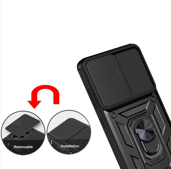 Ударостійкий чохол Camshield Serge Ring for Magnet для Xiaomi 12 Ударостійкий чохол Camshield Serge Ring for Magnet для Xiaomi 12