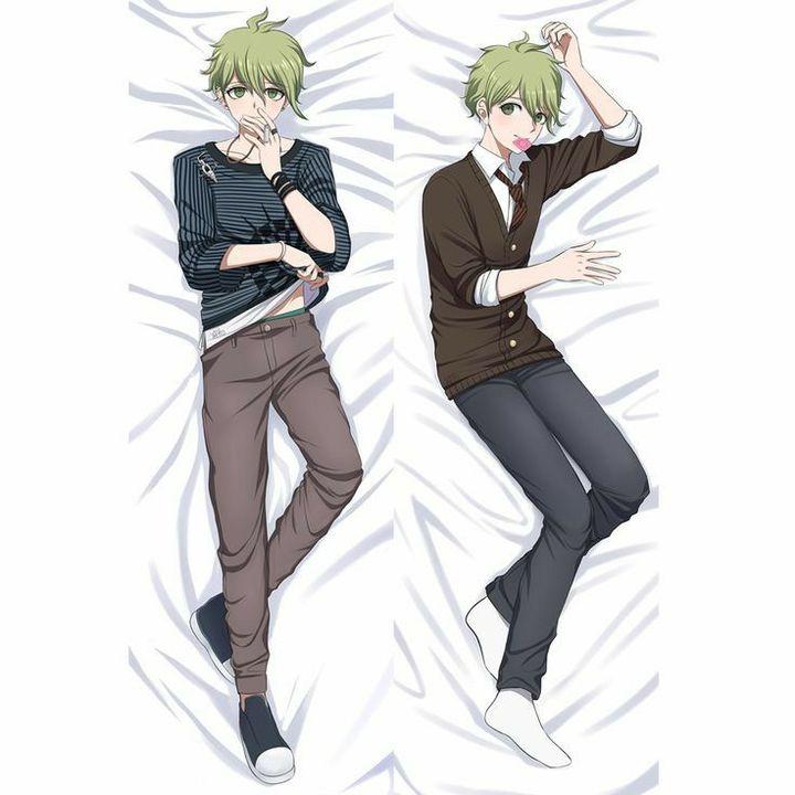 Дакімакура 150 х 50 см Рантаро Амами Данганронпа Danganronpa Trigger Happy Havoc Naegi Makoto Rantaro Amami