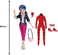 Лялька Miraculous Леді Баг і Супер Кіт Суперсекрет Марінетт з набором одягу 50355, фото 2