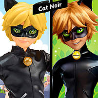 Лялька-хлопчик Супер Кіт Нуар з улюбленцем "Леді Баг і Супер Кіт" Miraculous Cat Noir 50002, фото 8