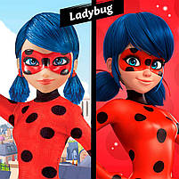 Лялька Miraculous Леді Баг "Леді Баг і Супер Кіт" - LadyBug and Cat Noir 50001, фото 5