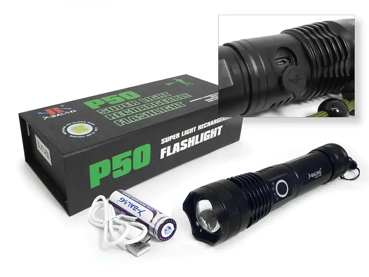 Фонарик Bailong 1х18650 BL-X71-P50
