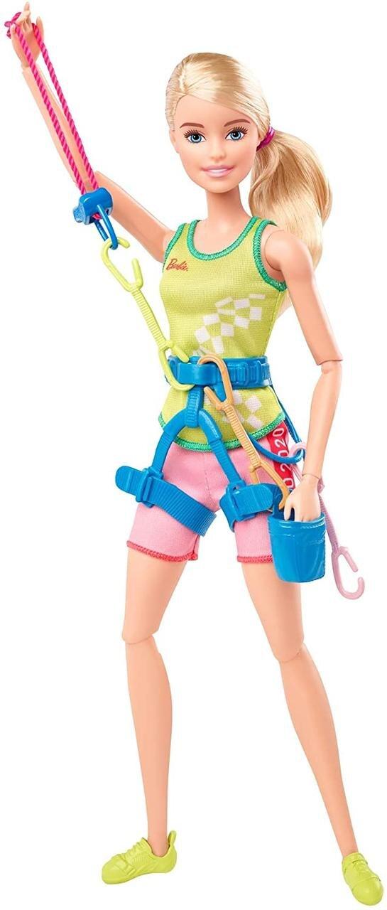Лялька Барбі Альпіністка Олімпійські ігри Токіо - Barbie Olympic Games Tokyo 2020 GJL75