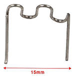 Скоба хвиля "LONG WAVE 0,8S" для термостеплера (100шт; 0,8мм), фото 2