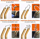 Скоба хвиля "LONG WAVE 0,8S" для термостеплера (100шт; 0,8мм), фото 6