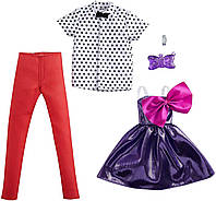 Одежда для куклы Барби и Кена 2 наряда - Barbie Fashion GRC97