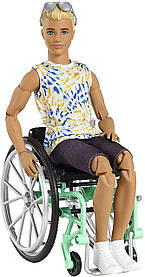 Лялька Барбі Кен Безмежні рухи на шарнірах на інвалідному візку - Barbie Ken Made to Move GWX93