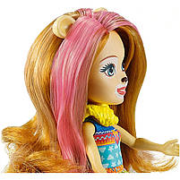Лялька Enchantimals Енчантімалс Стильний салон левеня Лейсі змінює колір волосся GTM29, фото 4