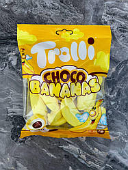 Желейні цукерки Trolli Choco Bananas 150 грм