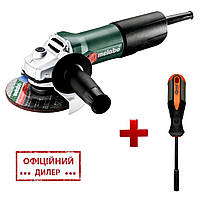 Угловая шлифмашина Metabo W 850-125 + ПОДАРОК Отвертка битодержатель