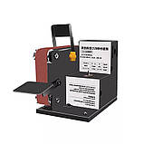 Стрічково шліфувальний верстат "GREE 250W", гриндер для заточування ножів, ножиць, свердел та ін., фото 3