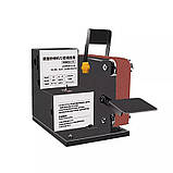 Стрічково шліфувальний верстат "GREE 250W", гриндер для заточування ножів, ножиць, свердел та ін., фото 4