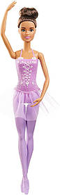 Лялька Barbie Барбі Балерина шатенка в в бузковій пачці Barbie Ballerina GJL60