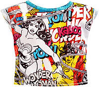 Одежда Барби Стильные принты футболка Чудо-женщина Barbie Wonder Woman FXJ95