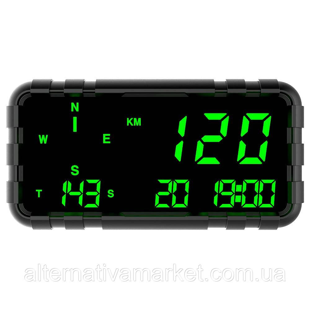 Автомобильный GPS спидометр HUD C3012 (Экран 5,5 дюйма, скорость, пробег,  время, компас) (ID#1790251398), цена: 1299 ?, купить на Prom.ua