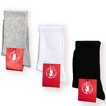 Шкарпетки жіночі демісезонні бавовна високі Training Sport, розмір 36-39, асорті, 08874