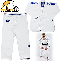 Кимоно для джиу-джитсу мужское MANTO X4 BJJ GI White