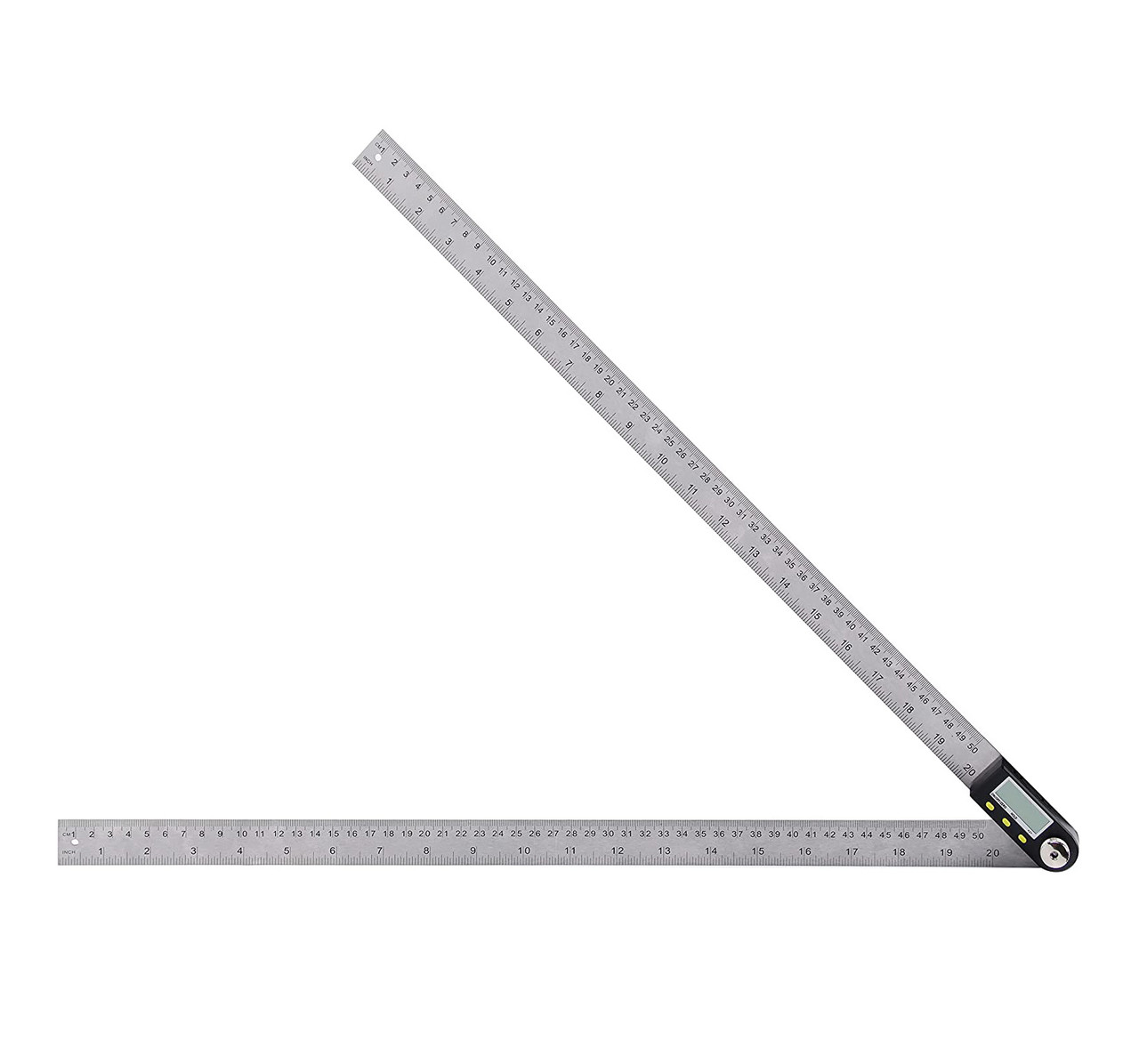 Електронний цифровий кутомір-лінійка "Digital Protractor-500" (транспортир, малка, 0-360 °)