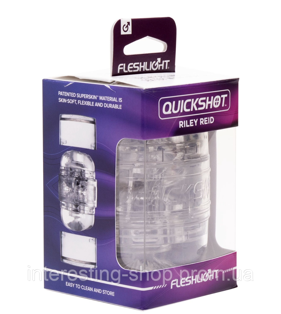 Мастурбатор Fleshlight Quickshot Riley Reid, Компактный, Отлично для ...