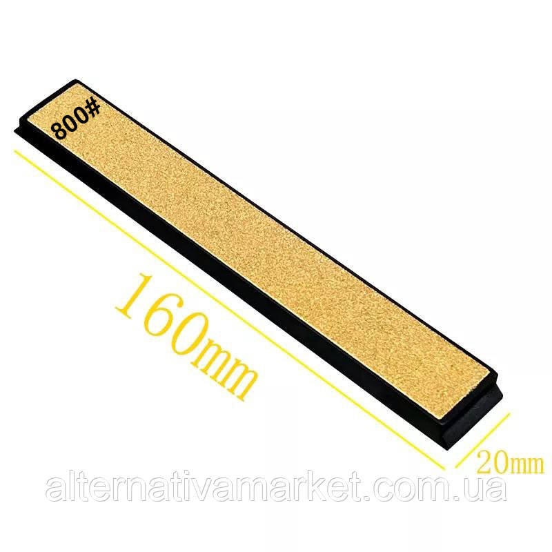 Точильний камінь "DIAMOND GOLD #800" з Алмазним напиленням для механічних точилок (160мм х 20мм), фото 1