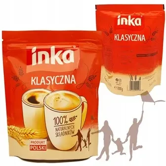 Кавовий напій розчинний ячмінний Inka, 180 г (Польща), без кофеїну