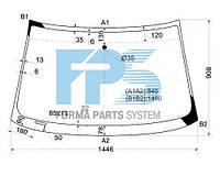 Лобове скло Audi A4 2001-2008 B6, B7