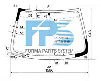 Лобовое стекло BMW X5 E53 2000-2006