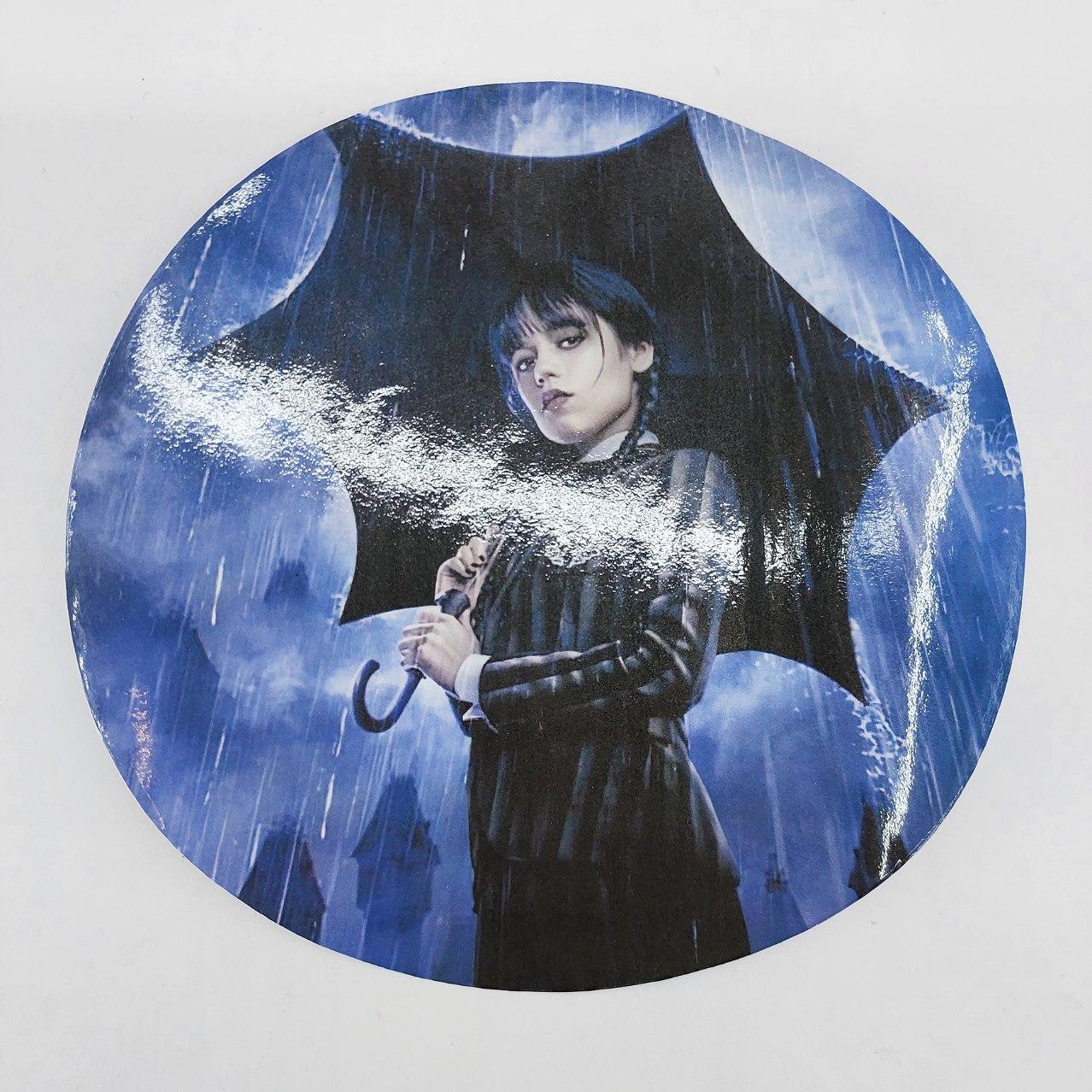 Наклейка на повітряну кульку Венздей Wednesday, 140 мм