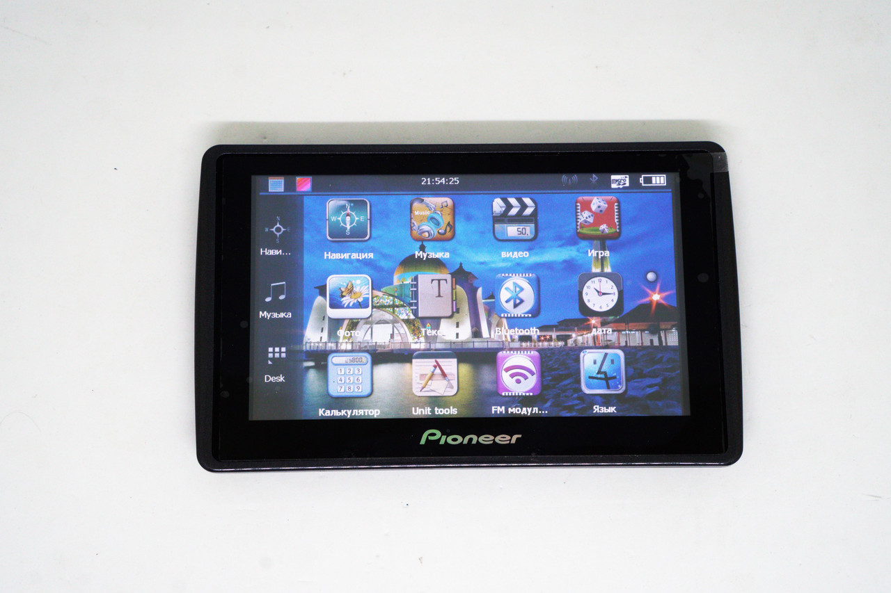 5” GPS навигатор Pi-5801 - Bluetooth + AV-in + 4gb 128mb IGO+Navitel