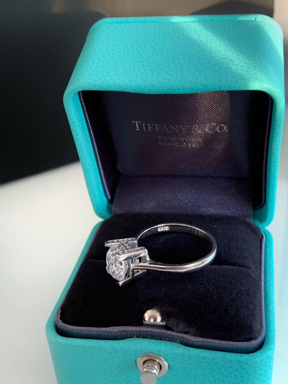 Tiffany кільце срібло 925 / Кільце Тіффані в розкішному подарунковому пакованні, фото 1