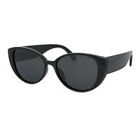 Солнцезащитные женские очки в черной оправе линза Polarized
