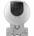 IP-камера відеоспостереження обертова з двома об'єктивами Ezviz C8PF + карта пам'яті microSD Hikvision 64Gb, фото 3