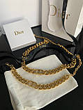 Кольє від Діор позолота 18 К / Ланцюг на шию лимонне золото / Чокер Діор, фото 2