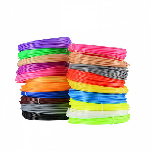 Pla пластик для 3D ручки, 10 цветов по 10 метров Набор цветных ...