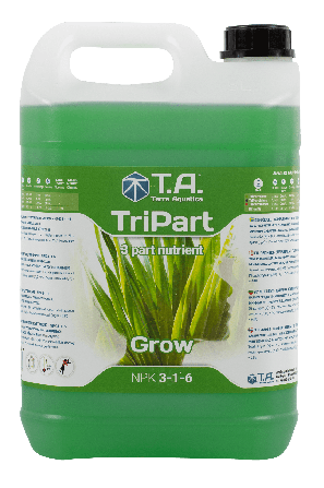 Добриво для гідропоніки Terra Aquatica Tripart Gro (Flora Gro GHE) 5л, фото 1