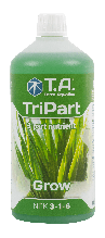 Добриво для гідропоніки Terra Aquatica Tripart Gro (Flora Gro GHE) 1л