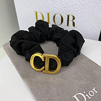 Резинка для волос Диор Dior скранч с логотипом Christian Dior