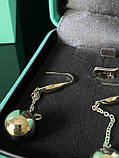 Брендові сережки, люкс якість, фото 2