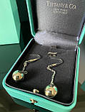 Брендові сережки, люкс якість, фото 3