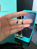 Брендові сережки, люкс якість, фото 4