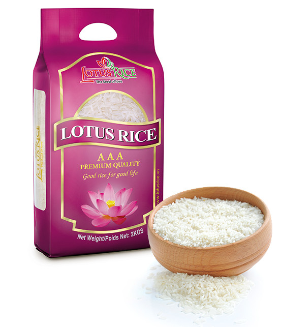 Рис клейкий LOTUS RICE Premium ААА В'єтнам, 2 кг