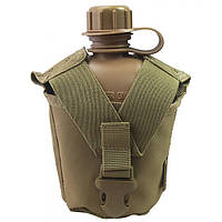 Фляга 1 литр KOMBAT UK Tactical Water Bottle колір койот