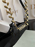 Діор кольє з крупними кристалами / Чокер Діор, фото 4