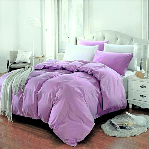 Підковдра 200х215см бязь Ярослав №6 Бузковий, фото 1