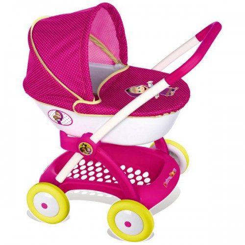 Коляска з люлькою для ляльки Маша і Ведмідь Smoby 254101