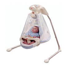 Дитячі Гойдалки з балдахіном Fisher Price Starlight Papasan K7924